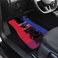 Personalised Haitian Heritage Month Car Mats Citadelle Laferriere Dashiki Pattern