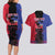 Personalised Haitian Heritage Month Couples Matching Long Sleeve Bodycon Dress and Hawaiian Shirt Citadelle Laferriere Dashiki Pattern
