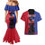 Personalised Haitian Heritage Month Couples Matching Mermaid Dress and Hawaiian Shirt Citadelle Laferriere Dashiki Pattern
