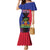 Personalised Haitian Heritage Month Family Matching Mermaid Dress and Hawaiian Shirt Citadelle Laferriere Dashiki Pattern