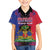 Personalised Haitian Heritage Month Family Matching Puletasi and Hawaiian Shirt Citadelle Laferriere Dashiki Pattern