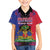 Personalised Haitian Heritage Month Family Matching Short Sleeve Bodycon Dress and Hawaiian Shirt Citadelle Laferriere Dashiki Pattern