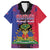 Personalised Haitian Heritage Month Family Matching Tank Maxi Dress and Hawaiian Shirt Citadelle Laferriere Dashiki Pattern