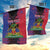 Personalised Haitian Heritage Month Garden Flag Citadelle Laferriere Dashiki Pattern