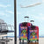 Personalised Haitian Heritage Month Luggage Cover Citadelle Laferriere Dashiki Pattern