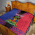 Personalised Haitian Heritage Month Quilt Citadelle Laferriere Dashiki Pattern