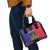 Personalised Haitian Heritage Month Shoulder Handbag Citadelle Laferriere Dashiki Pattern