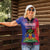 Personalised Haitian Heritage Month Women Polo Shirt Citadelle Laferriere Dashiki Pattern