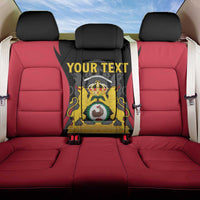 Personalised Empire dHayiti 1804–1806 Back Car Seat Cover Coat Of Arms Flag Style