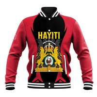 Personalised Empire dHayiti 1804–1806 Baseball Jacket Coat Of Arms Flag Style