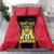 Personalised Empire dHayiti 1804–1806 Bedding Set Coat Of Arms Flag Style