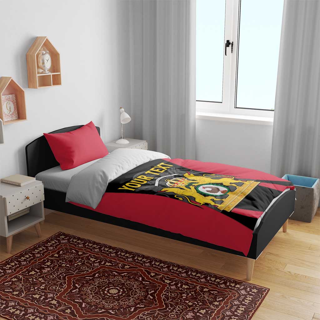 Personalised Empire dHayiti 1804–1806 Bedding Set Coat Of Arms Flag Style