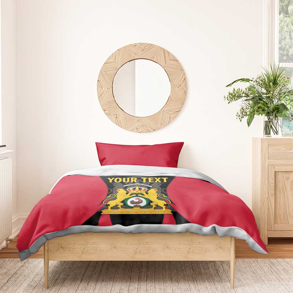 Personalised Empire dHayiti 1804–1806 Bedding Set Coat Of Arms Flag Style
