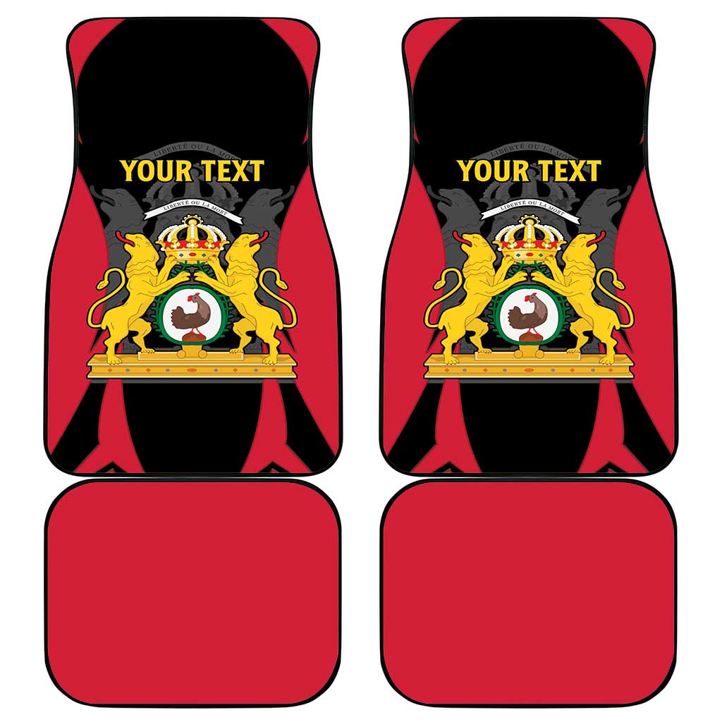 Personalised Empire dHayiti 1804–1806 Car Mats Coat Of Arms Flag Style