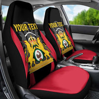 Personalised Empire dHayiti 1804–1806 Car Seat Cover Coat Of Arms Flag Style