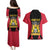 Personalised Empire dHayiti 1804–1806 Couples Matching Puletasi and Hawaiian Shirt Coat Of Arms Flag Style