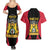 Personalised Empire dHayiti 1804–1806 Couples Matching Summer Maxi Dress and Hawaiian Shirt Coat Of Arms Flag Style