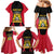 Personalised Empire dHayiti 1804–1806 Family Matching Mermaid Dress and Hawaiian Shirt Coat Of Arms Flag Style