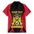 Personalised Empire dHayiti 1804–1806 Family Matching Off The Shoulder Long Sleeve Dress and Hawaiian Shirt Coat Of Arms Flag Style