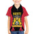 Personalised Empire dHayiti 1804–1806 Family Matching Off The Shoulder Long Sleeve Dress and Hawaiian Shirt Coat Of Arms Flag Style