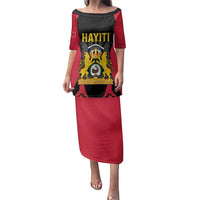 Personalised Empire dHayiti 1804–1806 Family Matching Puletasi and Hawaiian Shirt Coat Of Arms Flag Style