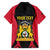 Personalised Empire dHayiti 1804–1806 Family Matching Short Sleeve Bodycon Dress and Hawaiian Shirt Coat Of Arms Flag Style