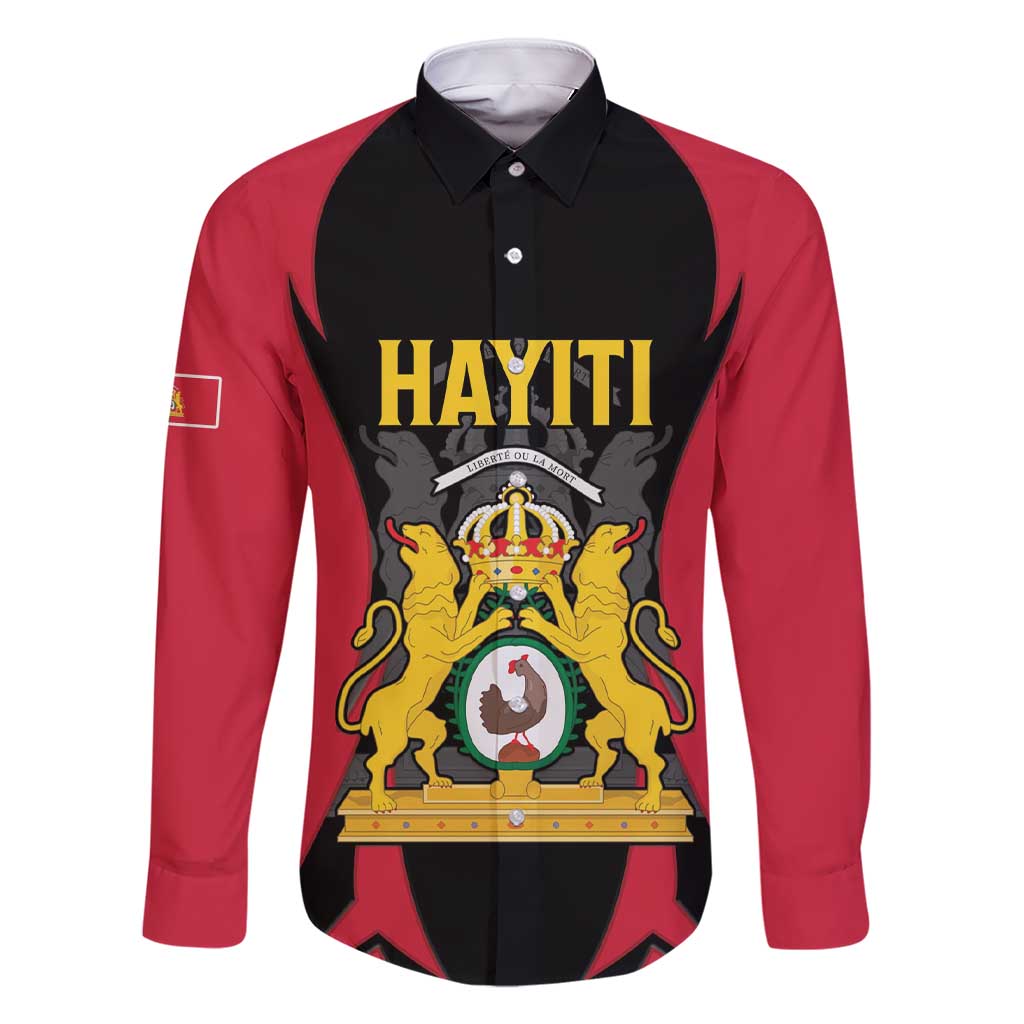 Personalised Empire dHayiti 1804–1806 Family Matching Short Sleeve Bodycon Dress and Hawaiian Shirt Coat Of Arms Flag Style