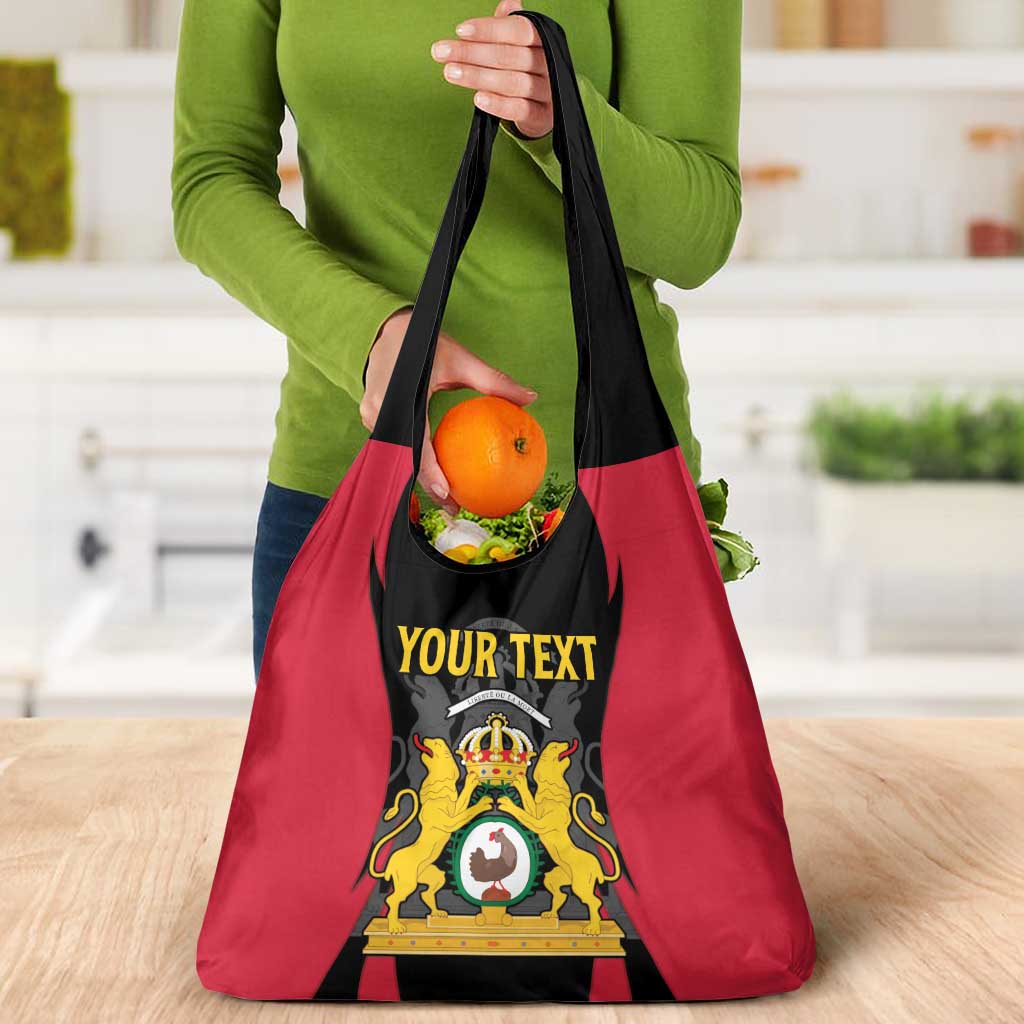 Personalised Empire dHayiti 1804–1806 Grocery Bag Coat Of Arms Flag Style