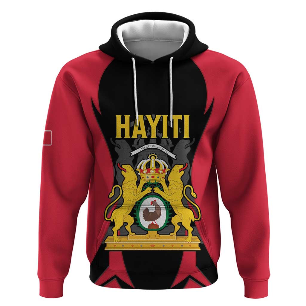 Personalised Empire dHayiti 1804–1806 Hoodie Coat Of Arms Flag Style