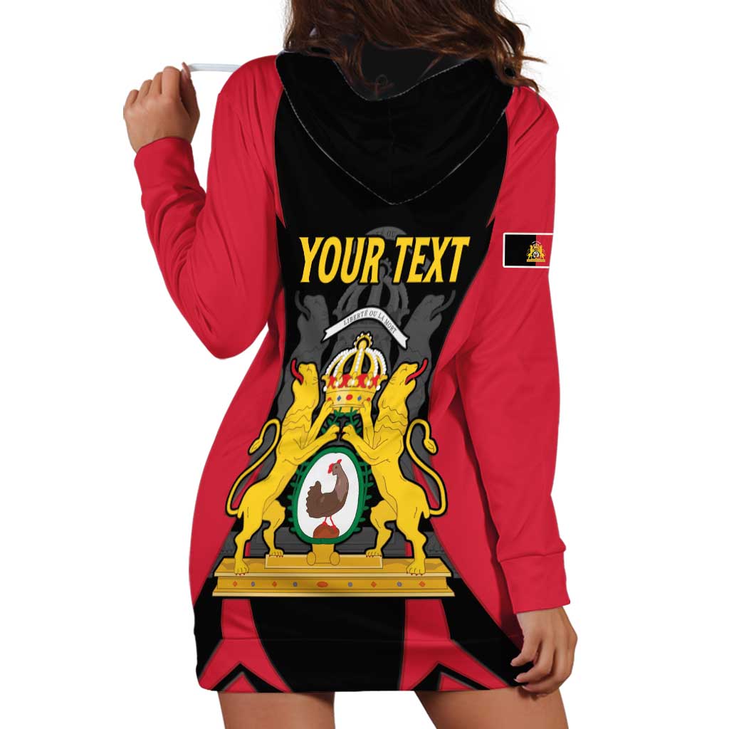 Personalised Empire dHayiti 1804–1806 Hoodie Dress Coat Of Arms Flag Style