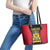 Personalised Empire dHayiti 1804–1806 Leather Tote Bag Coat Of Arms Flag Style