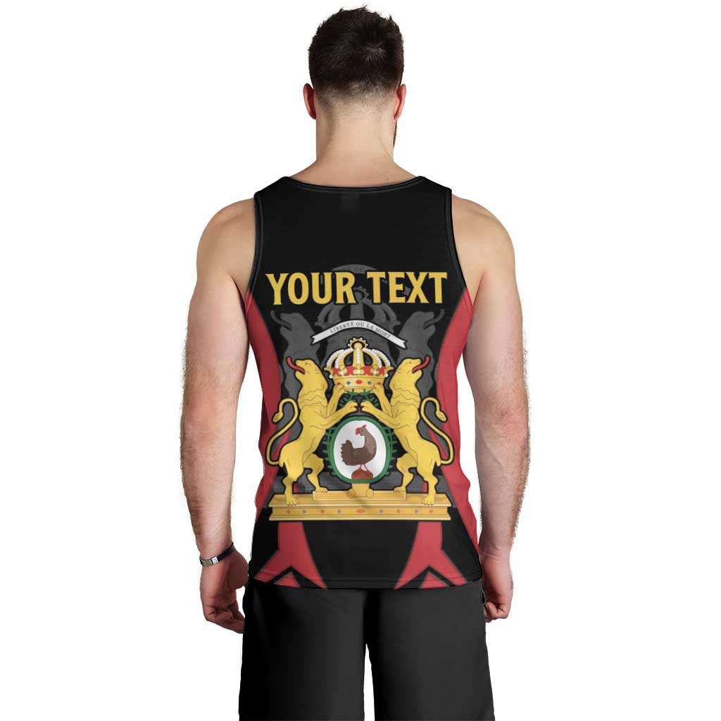 Personalised Empire dHayiti 1804–1806 Men Tank Top Coat Of Arms Flag Style