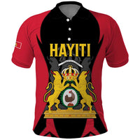 Personalised Empire dHayiti 1804–1806 Polo Shirt Coat Of Arms Flag Style