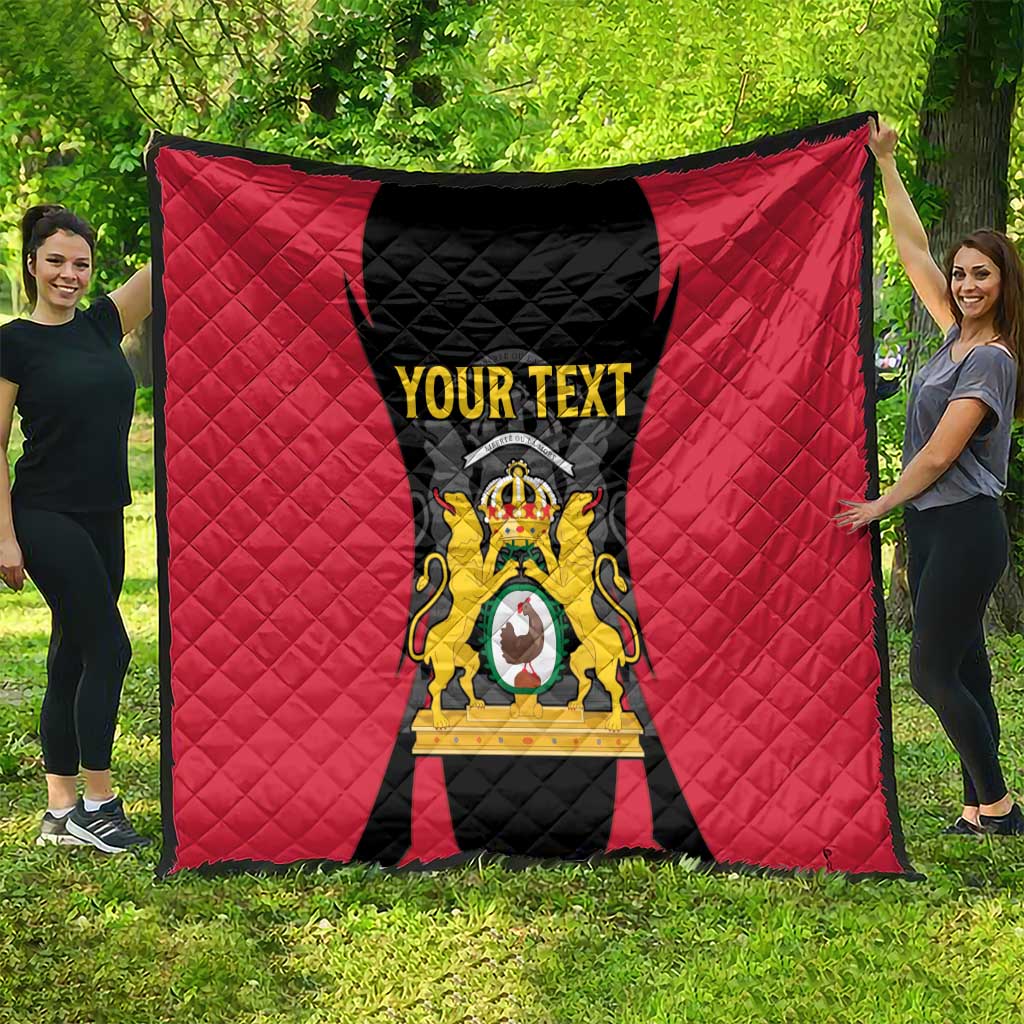 Personalised Empire dHayiti 1804–1806 Quilt Coat Of Arms Flag Style