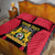Personalised Empire dHayiti 1804–1806 Quilt Bed Set Coat Of Arms Flag Style