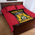 Personalised Empire dHayiti 1804–1806 Quilt Bed Set Coat Of Arms Flag Style