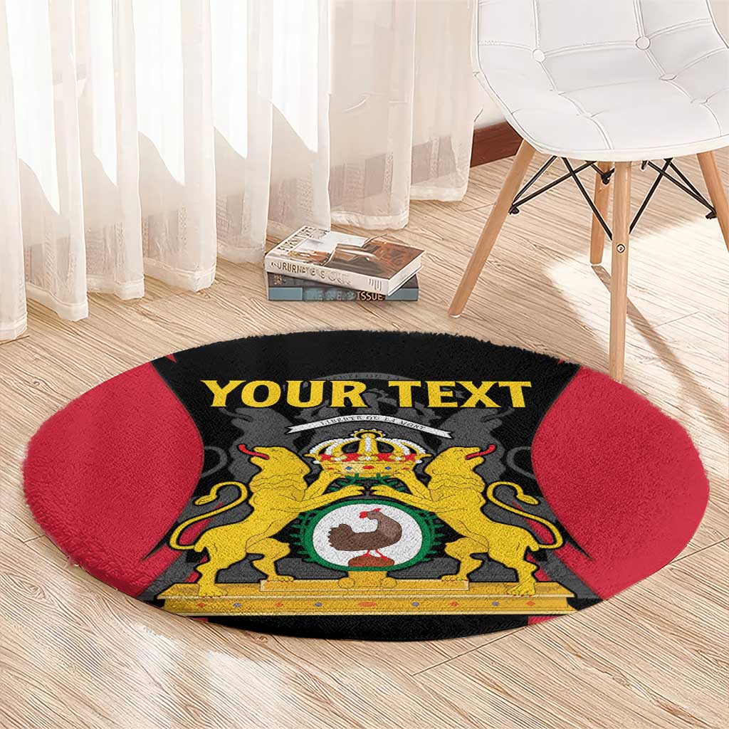 Personalised Empire dHayiti 1804–1806 Round Carpet Coat Of Arms Flag Style