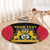 Personalised Empire dHayiti 1804–1806 Round Carpet Coat Of Arms Flag Style
