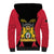 Personalised Empire dHayiti 1804–1806 Sherpa Hoodie Coat Of Arms Flag Style