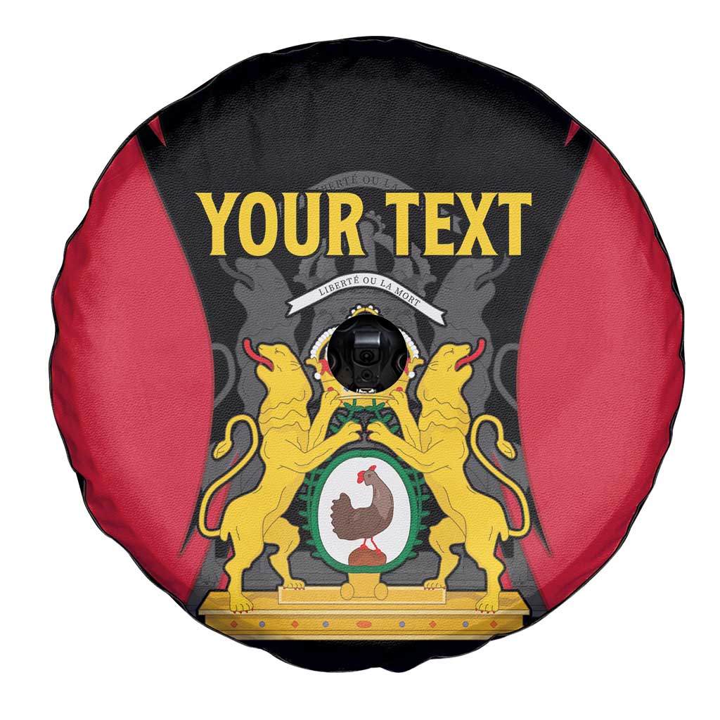 Personalised Empire dHayiti 1804–1806 Spare Tire Cover Coat Of Arms Flag Style