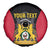 Personalised Empire dHayiti 1804–1806 Spare Tire Cover Coat Of Arms Flag Style