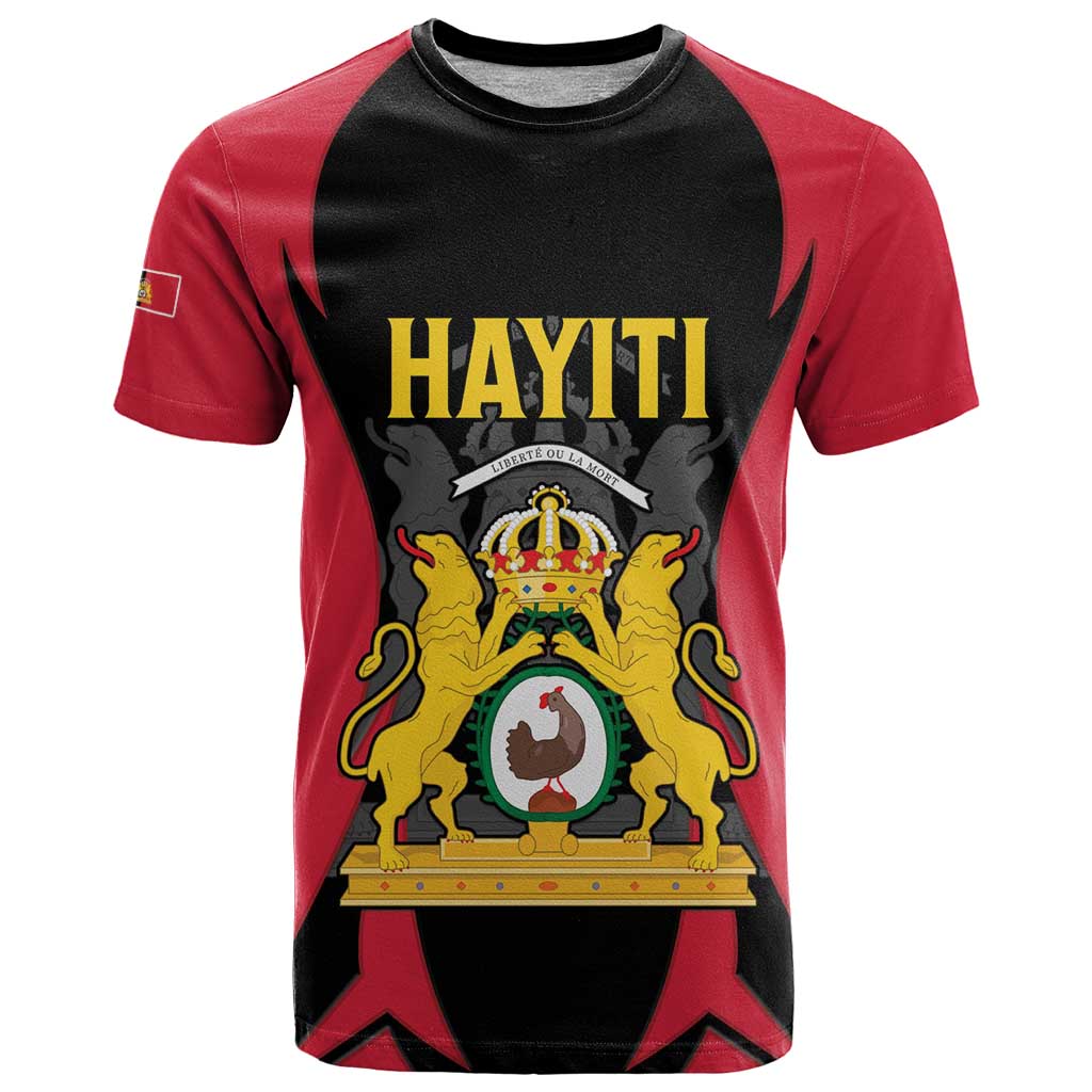 Personalised Empire dHayiti 1804–1806 T Shirt Coat Of Arms Flag Style