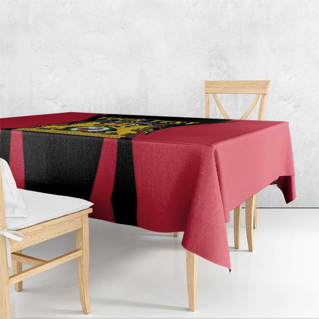 Personalised Empire dHayiti 1804–1806 Tablecloth Coat Of Arms Flag Style