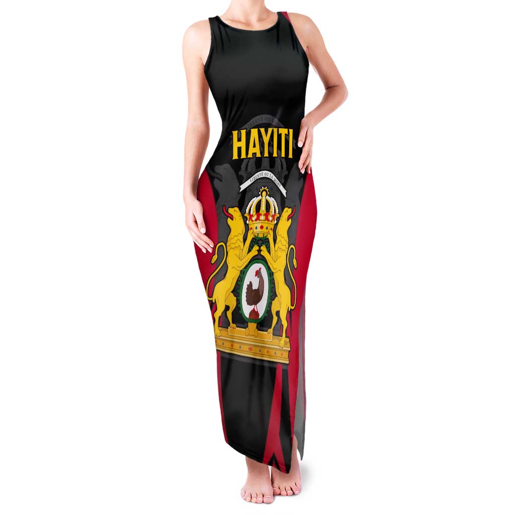 Personalised Empire dHayiti 1804–1806 Tank Maxi Dress Coat Of Arms Flag Style