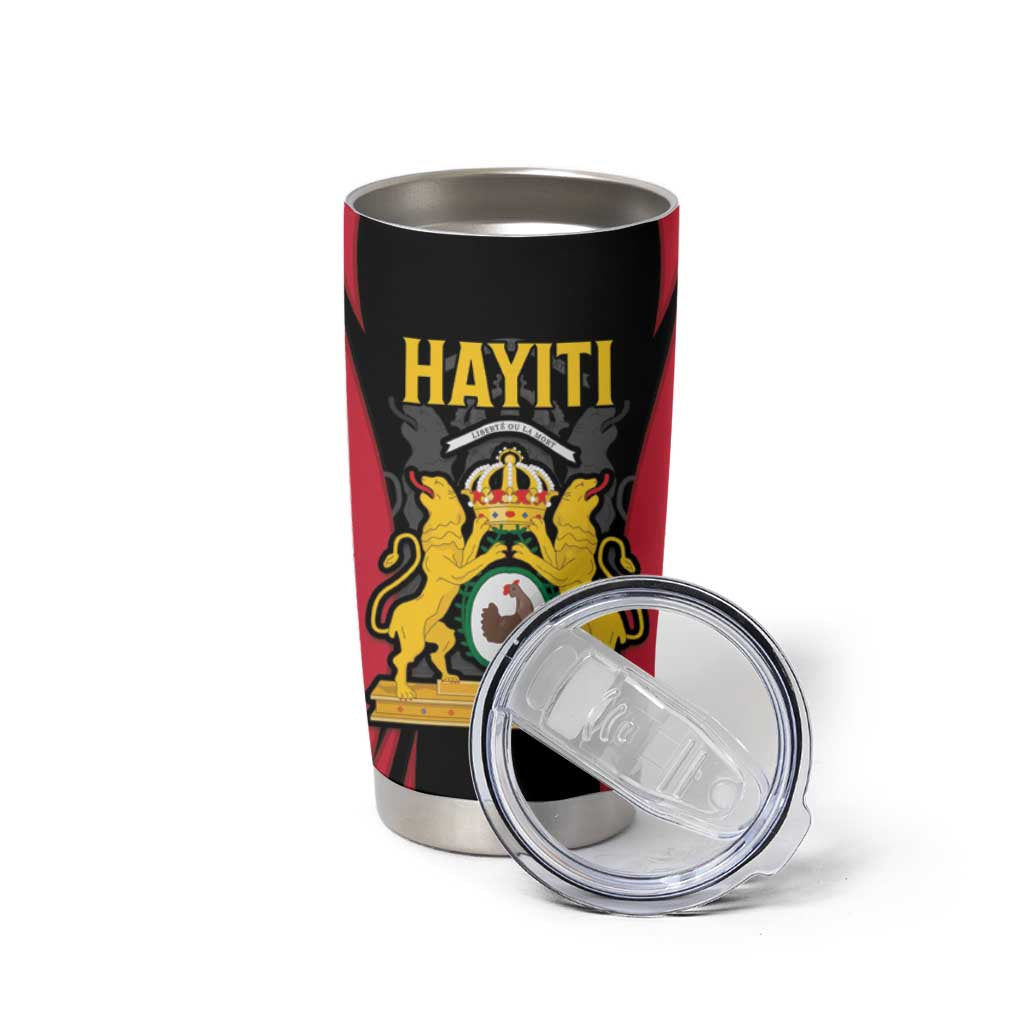 Personalised Empire dHayiti 1804–1806 Tumbler Cup Coat Of Arms Flag Style