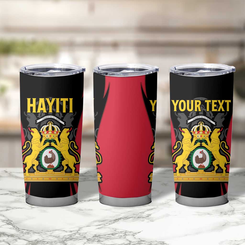 Personalised Empire dHayiti 1804–1806 Tumbler Cup Coat Of Arms Flag Style