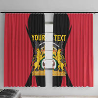 Personalised Empire dHayiti 1804–1806 Window Curtain Coat Of Arms Flag Style