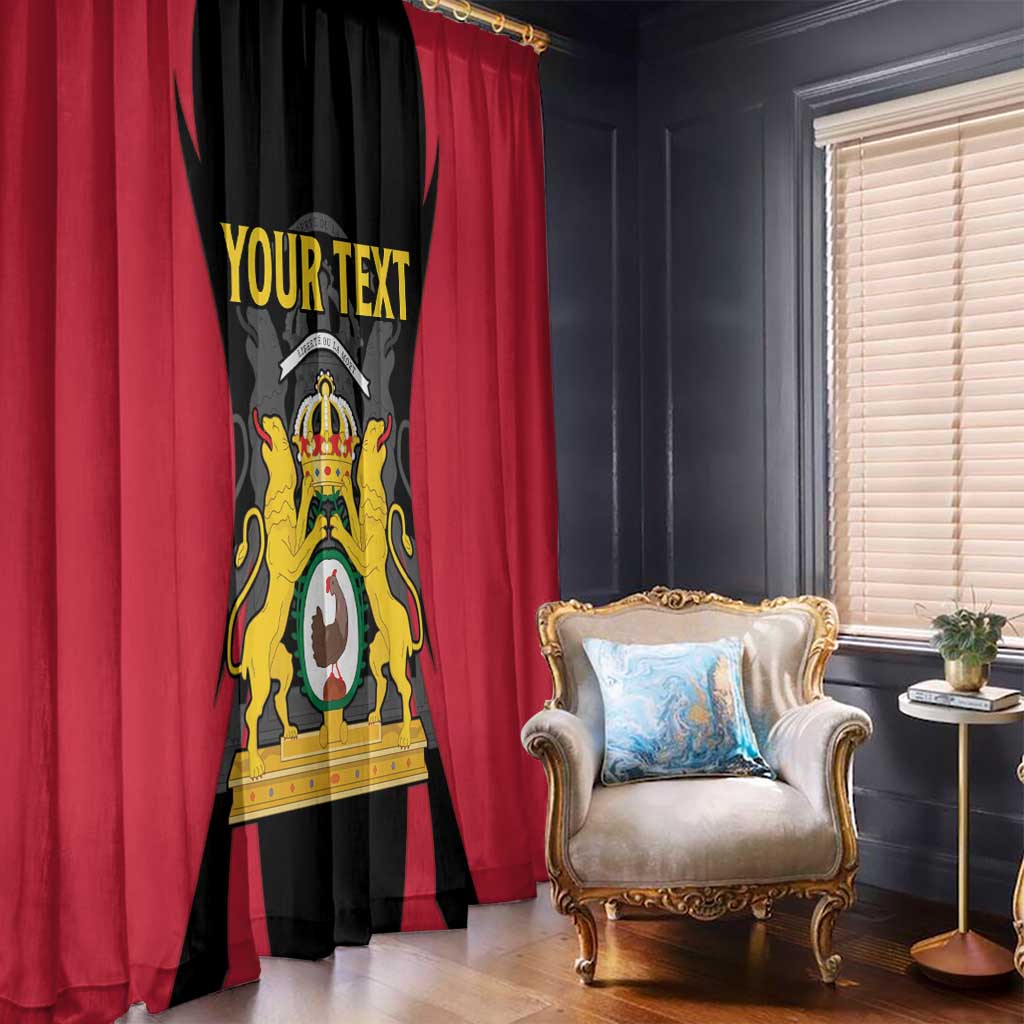 Personalised Empire dHayiti 1804–1806 Window Curtain Coat Of Arms Flag Style