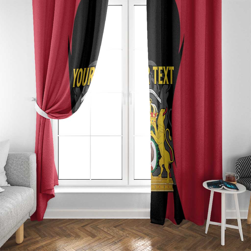 Personalised Empire dHayiti 1804–1806 Window Curtain Coat Of Arms Flag Style