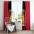 Personalised Empire dHayiti 1804–1806 Window Curtain Coat Of Arms Flag Style